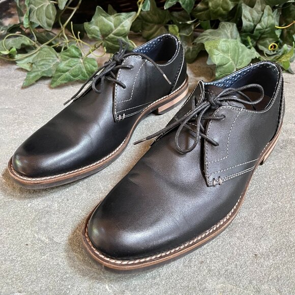 Original Penguin Munsingwear Wade Men\'s 10M Black Leather Oxfords Lace Up Shoes main image 10